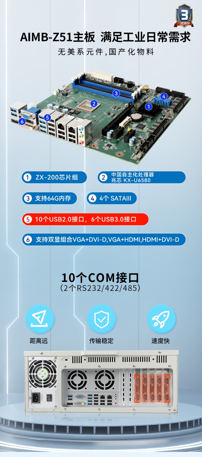 东田国产化4U浙江工控机,国产兆芯处理器,DT-610L-Z51.jpg.jpg
