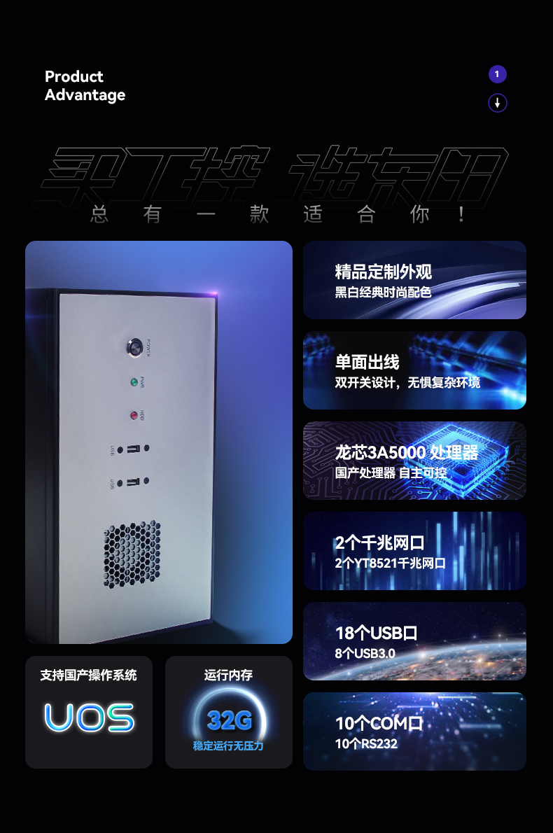 国产化壁挂式上海工控机,龙芯CPU工业电脑,DT-5307-H3A5KMC.jpg