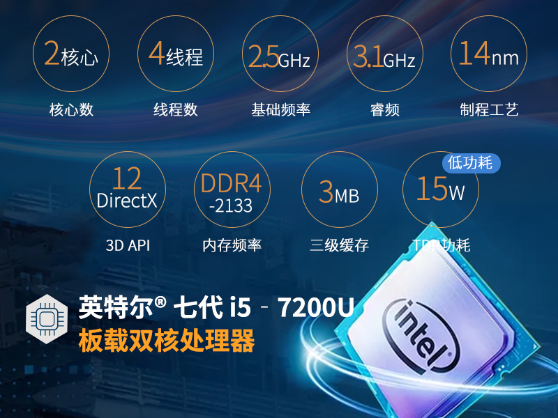 杭州酷睿7代工业计算机|无风扇嵌入式工控机|DTB-2042-7200U