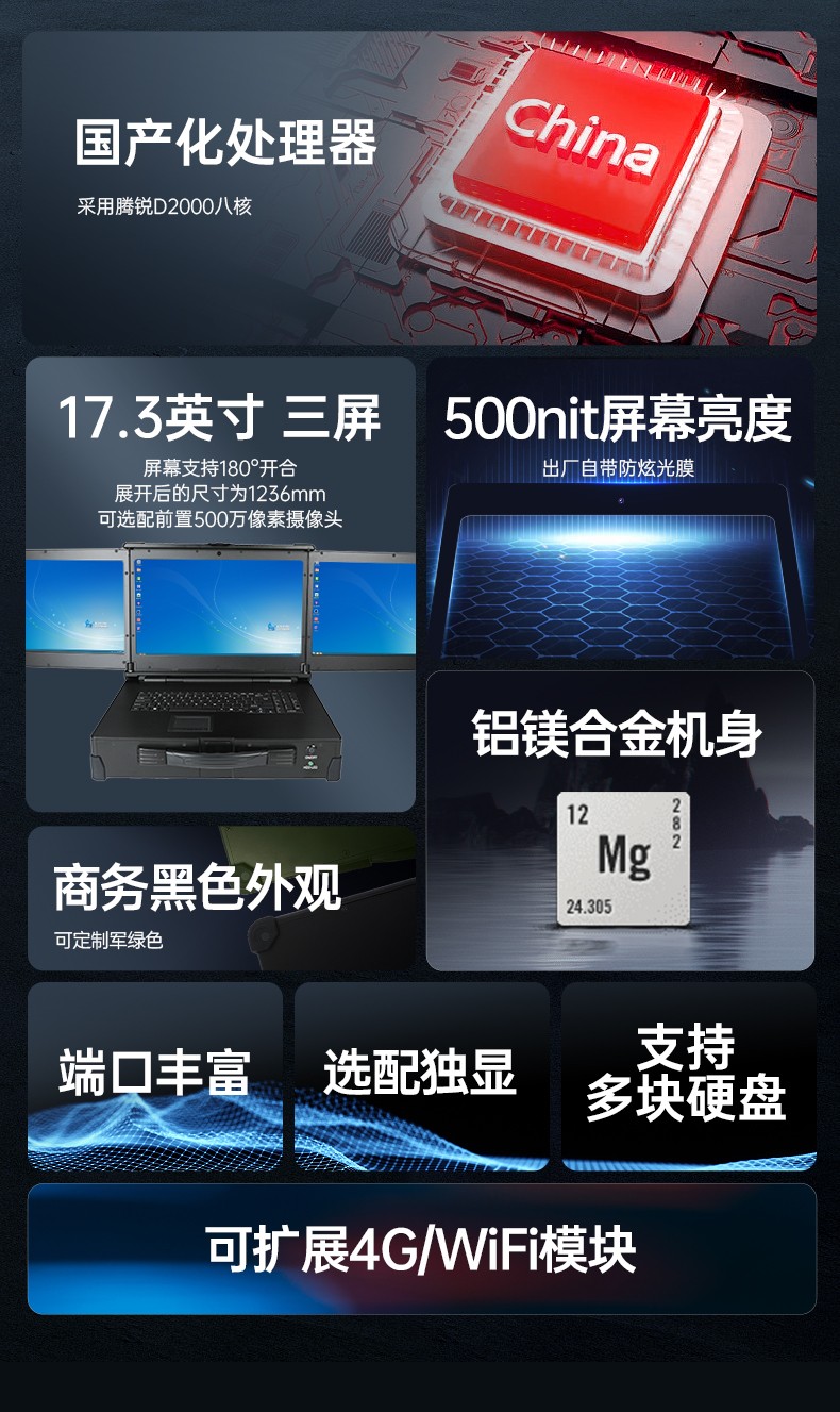 浙江国产化加固便携机,上翻三屏笔记本,DT-S1437CU-FD2K.jpg