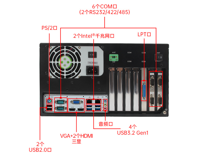 塔洋镇高性能壁挂式工控机|DT-5307A-JH420MA