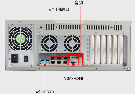 国产化4U上海工控机端口.png