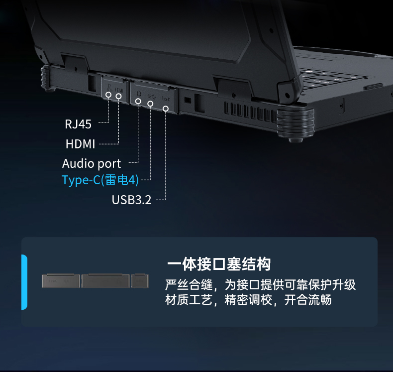 酷睿12代户外笔记本,雷电4高速接口,Windows 11加固上海三防笔记本,DTN-S1512E.jpg