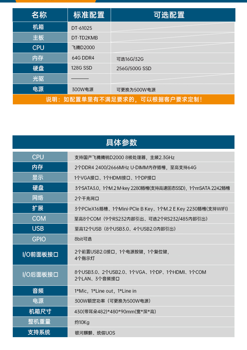 国产化机柜上海工控机,飞腾cpu,适配麒麟统信国产系统,DT-61025-TD2KMB.jpg